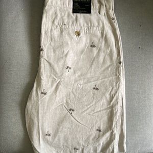 NWT mens BR shorts with palm trees